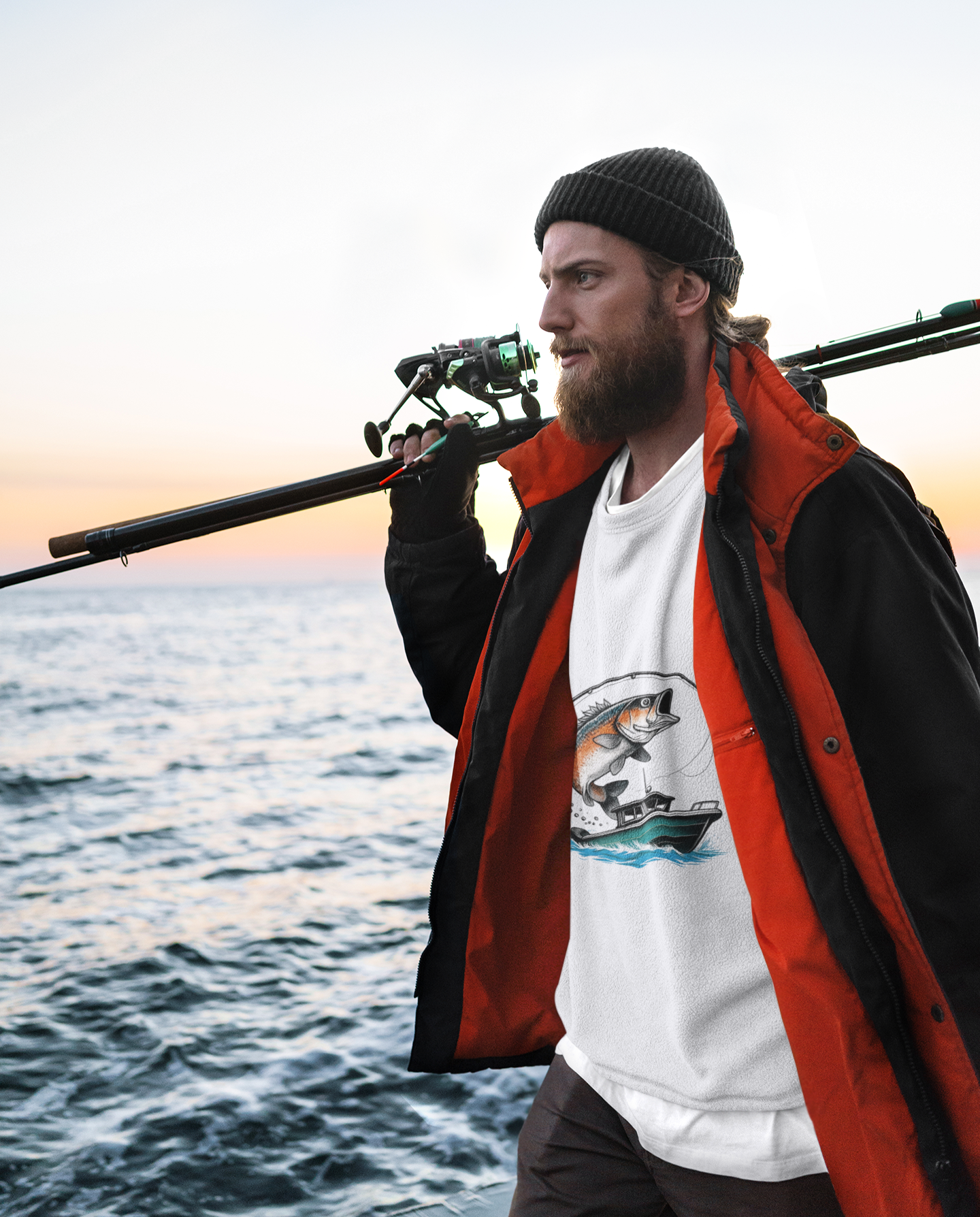 Camiseta Pesca en Los Nietos