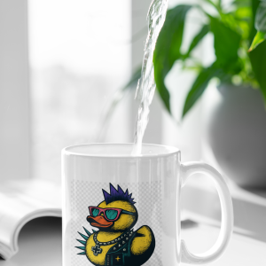 Taza Pato Punk