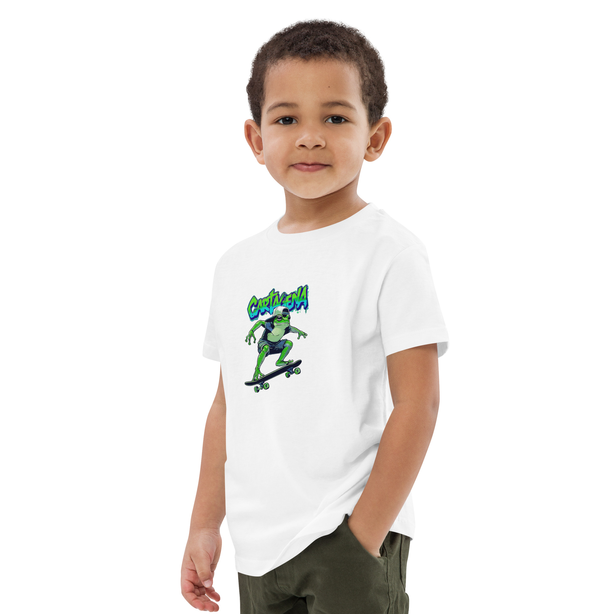 Camiseta algodón orgánico niño - Image 2