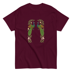 Camiseta Pavos reales