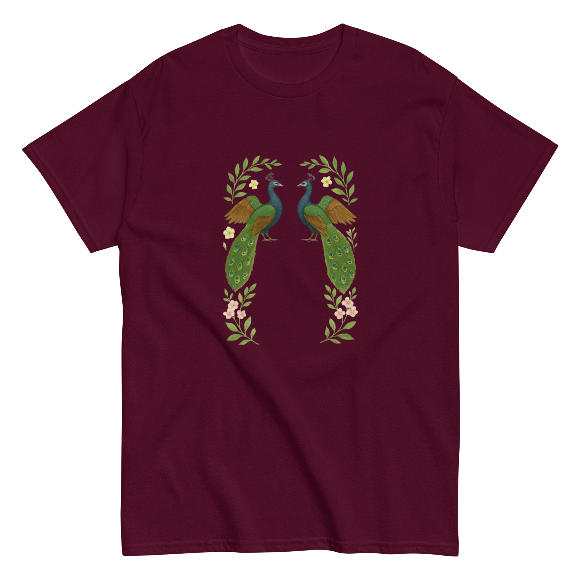 Camiseta Pavos reales