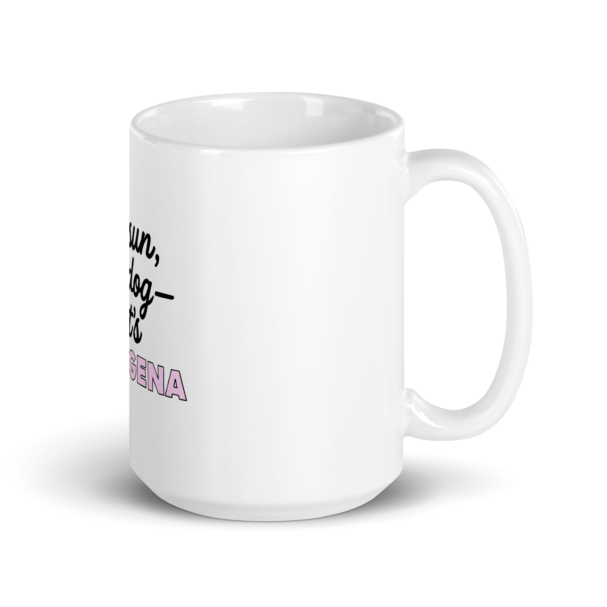 Taza blanca brillante - Image 6
