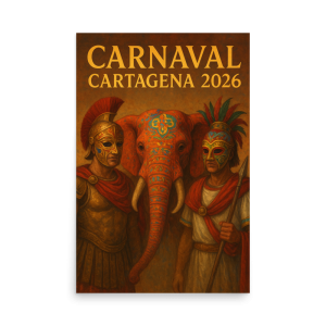 Póster Carnaval Cartagena 2026