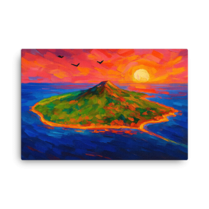 Lienzo fino Isla del Barón