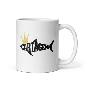 Taza blanca Cartagena