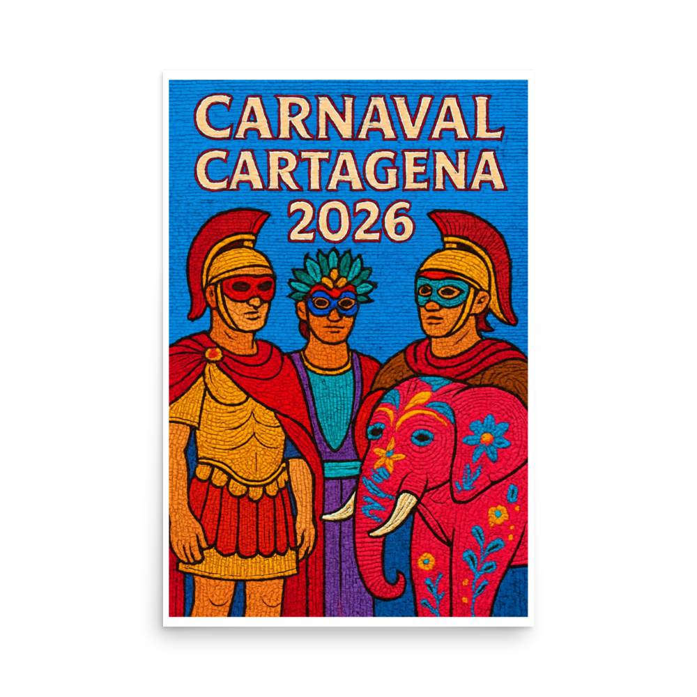 Póster Carnaval Cartagena 2026